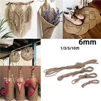 100% Natural Thick Jute Hemp Rope 10MM Strong String Craft Twine for DIY & Arts Crafts,Christmas Gift Packing,Cat Scratch Post, Bundling,Floristry - 10 Meter