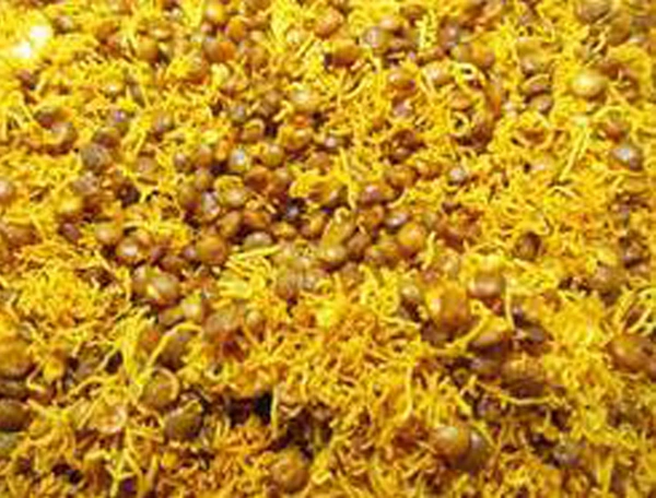 Farrukhabad's Famous Hing Flavour Daalmoth (1000 Gram) Sada Namkeen / Dalmoth, Real Heritage taste. - 500 Gram