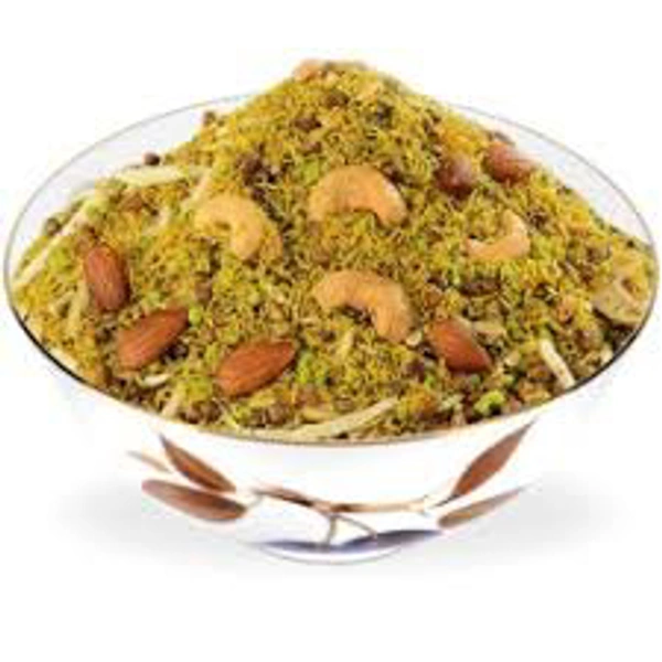 Farrukhabad's Famous Special Kaju Badam Dalmoth / Namkeen / Snacks (450 Grams) Special Mix / Dalmoth, Real Heritage taste. - 500 Gram