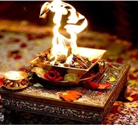 Hawan Samagri for Pooj ||100% Pure Havan Samagri Dhoop with 38 Type of Natural Herbs for Hawan kund, Durga Puja, Home Pooja, Yagya,Diwali and Other Occassions - 1 KG