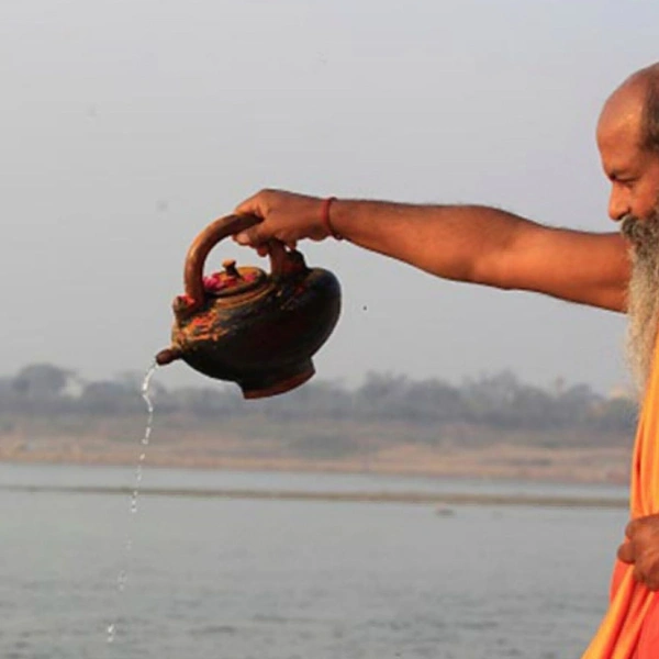 Gomukh Gangotri Pure Ganga Jal Gangajal Holy Water for Purpose of Havan, pujan & all Types of Religion Ceremonies - 5 Liter