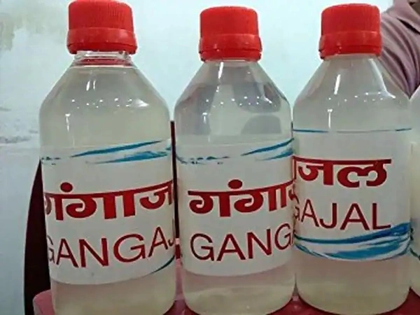 Gomukh Gangotri Pure Ganga Jal Gangajal Holy Water for Purpose of Havan, pujan & all Types of Religion Ceremonies - 2 Liter