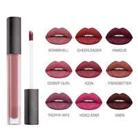 Liquid Matte Lip Gloss Waterproof Lipstick Combo || Long stay with creamy and matte formula - 12