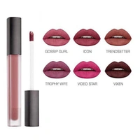 Liquid Matte Lip Gloss Waterproof Lipstick Combo || Long stay with creamy and matte formula - 6