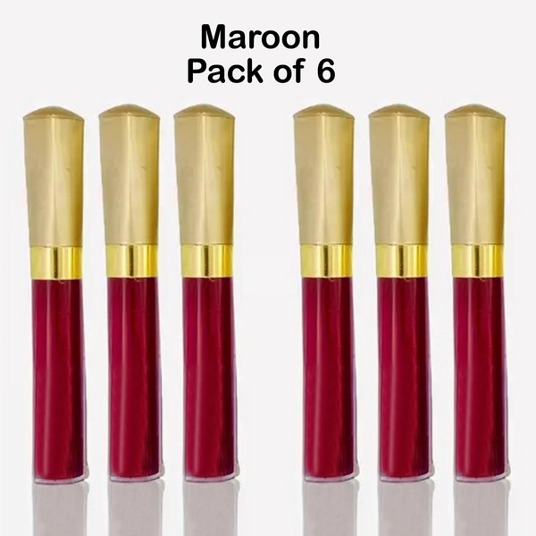 Highly Pigmented Rich Color Liquid Sindoor For Women || Quick Drying & Long Lasting || Velvet Matte Finish || Water-Proof, Smudge-Proof, Crease-Proof - Maroon, 6