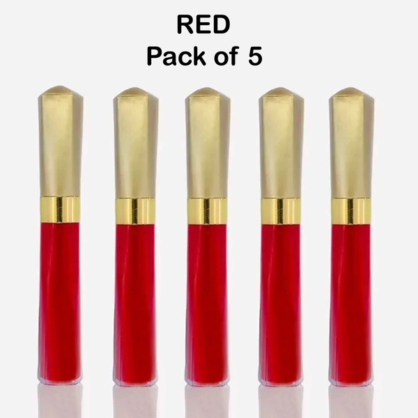 Highly Pigmented Rich Color Liquid Sindoor For Women || Quick Drying & Long Lasting || Velvet Matte Finish || Water-Proof, Smudge-Proof, Crease-Proof - Red, 5