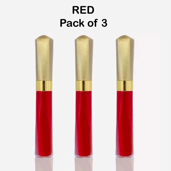 Highly Pigmented Rich Color Liquid Sindoor For Women || Quick Drying & Long Lasting || Velvet Matte Finish || Water-Proof, Smudge-Proof, Crease-Proof - Red, 3