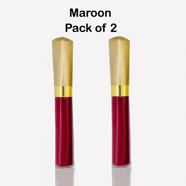 Highly Pigmented Rich Color Liquid Sindoor For Women || Quick Drying & Long Lasting || Velvet Matte Finish || Water-Proof, Smudge-Proof, Crease-Proof - Maroon, 2