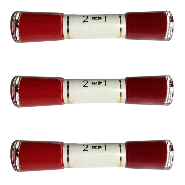 (2in1 Red&Maroon) Highly Pigmented Rich Color Liquid Sindoor For Women || Quick Drying & Long Lasting || Velvet Matte Finish || Water-Proof, Smudge-Proof, Crease-Proof) - 3