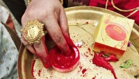 Organic Red 100% Natural Kumkum Sindoor, Suhagan sindoor powder For Women And Girls Forehead Wedding Festivals - 4