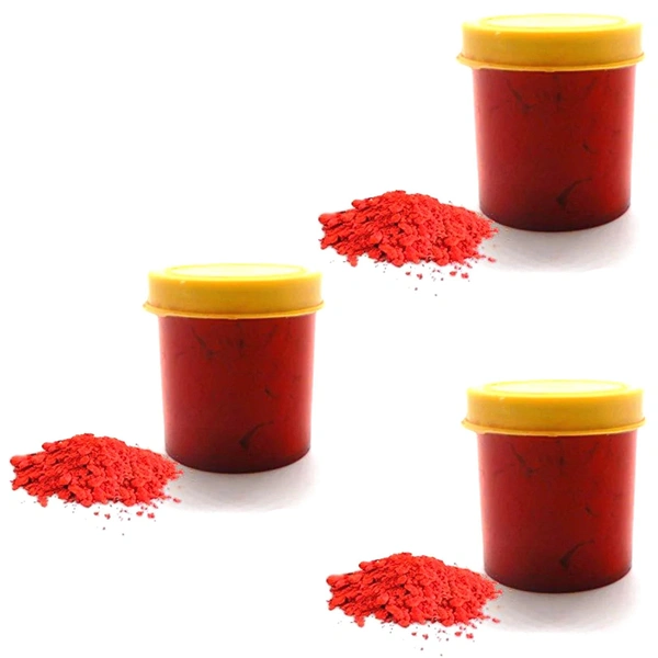 Organic Red 100% Natural Kumkum Sindoor, Suhagan sindoor powder For Women And Girls Forehead Wedding Festivals - 3