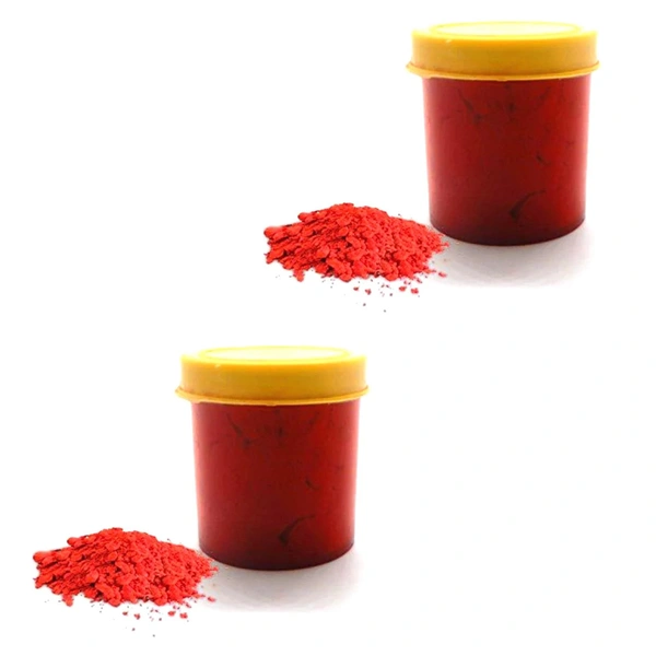 Organic Red 100% Natural Kumkum Sindoor, Suhagan sindoor powder For Women And Girls Forehead Wedding Festivals - 2