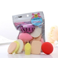 Make Up Sponge Beauty Blender Puff (Color May Vary) - Set of 6 Sponge Blender Foundation Puff Powder Smooth Beauty - 2 Packet