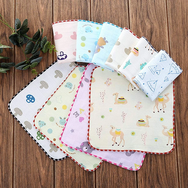 Women's Fashionable Cotton Multicolor Handkerchiefs with colorful stripes || Hankies for Women / Girls - 20