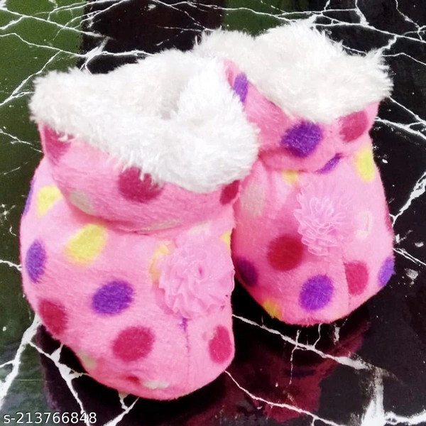 kids unisex Fancy, Attractive & Super Cute Booties for baby boy and girl || 0-6 months - 4