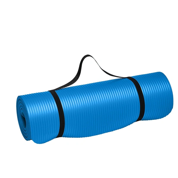Everyday Yoga Mat & Carry Strap For Men, Women & Kids Fitness|Extra Thick, Long & Wide Eva Exercise Mat For Home Gym, Yoga, Meditation & Outdoor Workout