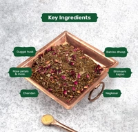 Hawan Samagri for Pooj ||100% Pure Havan Samagri Dhoop with 38 Type of Natural Herbs for Hawan kund, Durga Puja, Home Pooja, Yagya,Diwali and Other Occassions - 500 Gram