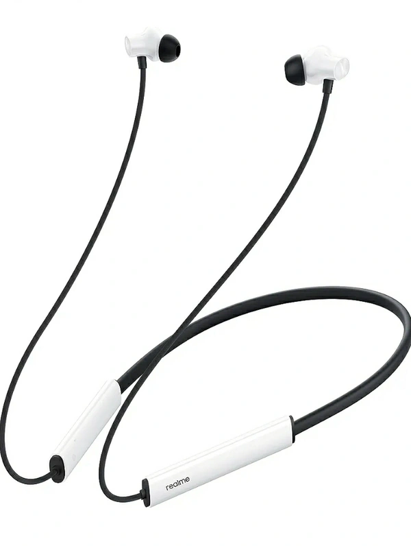 Realme Buds Wireless 3 in-Ear Bluetooth Headphones,30dB ANC,Spatial Audio,13.6mm Dynamic Bass Driver,Upto 40 HrsPlayback,Fast Charging,45ms Low Latency for Gaming,Dual Device Connection-Vitality White