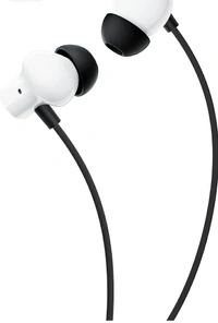 Realme Buds Wireless 3 in-Ear Bluetooth Headphones,30dB ANC,Spatial Audio,13.6mm Dynamic Bass Driver,Upto 40 HrsPlayback,Fast Charging,45ms Low Latency for Gaming,Dual Device Connection-Vitality White
