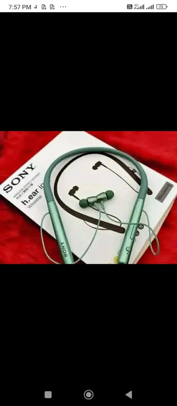 SONY HEAR IN 2 HI BASS MAGNETIC BLUETOOTH HEADPHONE WITH MIC (ASSORTED, IN EAR)