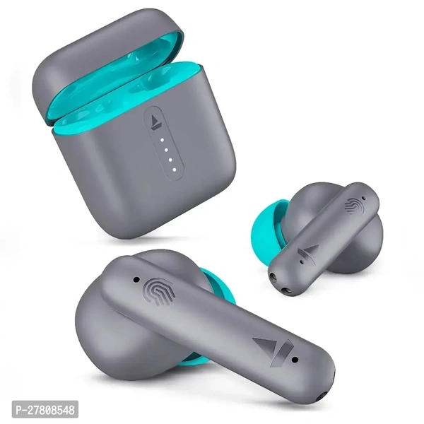 boAt Airdopes 141 Bluetooth Truly Wireless in Ear Earbuds with 42H Playtime,Low Latency Mode for Gaming, ENx Tech, IWP, IPX4 Water Resistance, Smooth Touch Controls(Cyan Cider)