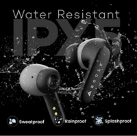 Boult Y1 with Zen ENC Mic, 50H Battery, Fast Charging, Pro+ Calling, Knurled Design Bluetooth Headset (Black, True Wireless)