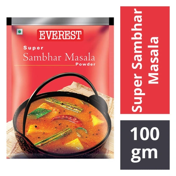 EVEREST  Everest Sambar Masala 100gm (10/- Garam Masala Free) - 67/- Mrp, (Pack Of 10)