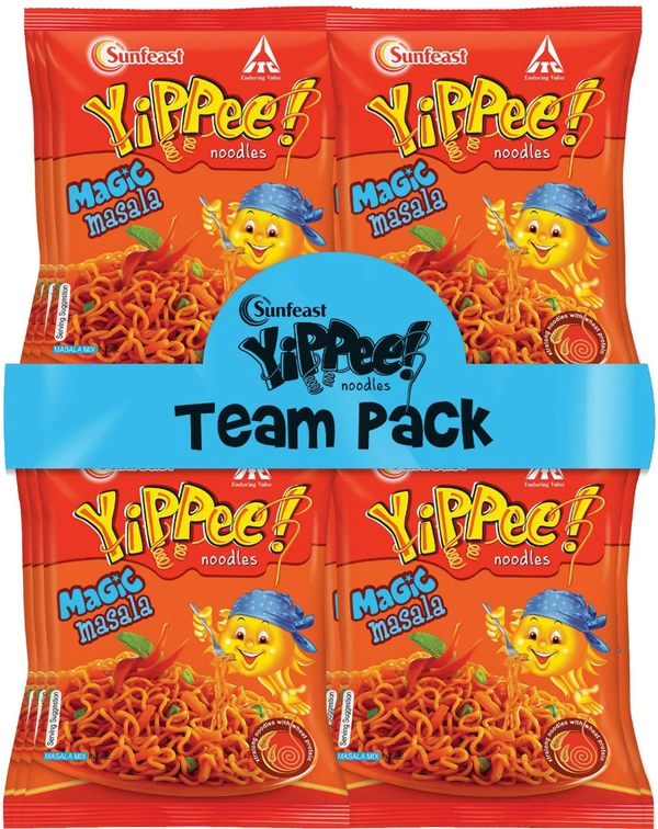 Sunfeast Yippee Noodles 810gm Pack Of 12pcs) - SINGLE, 168/-