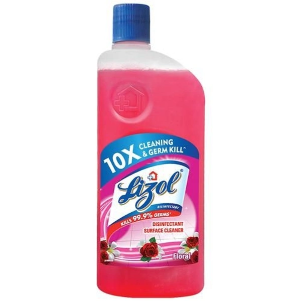 Lizol Disinfectant Surface Cleaner Floral 625ml - CASE OF 24PCS, 149/-