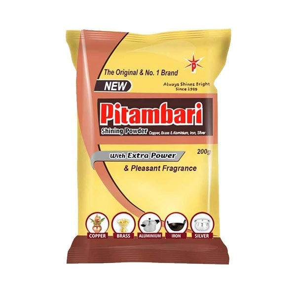 Pitambari Shining Powder 150gm - PACK OF 60PCS, 45/-