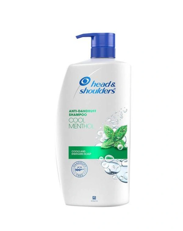P&G Head & Shoulders Cool Menthol Anti Dandruff Shampoo 1ltr - 1199/-, PLASTIC BOTTLE, 1LTR