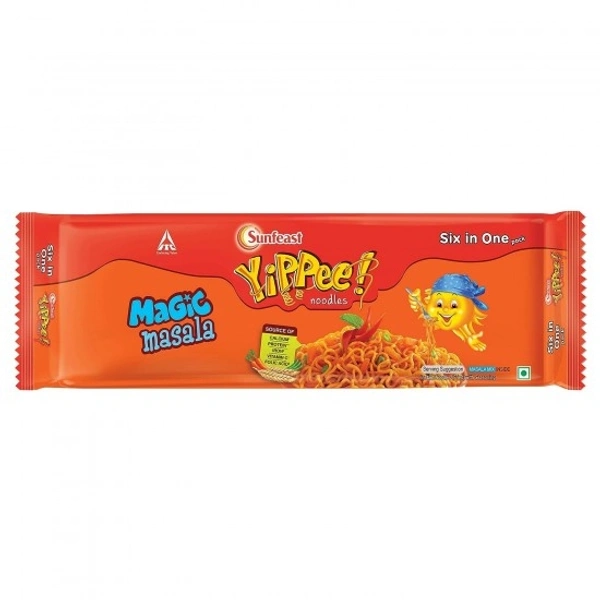 Sunfeast Yippee Noodles 480gm (8pack) - 112/-, 8 PACK, 480gm