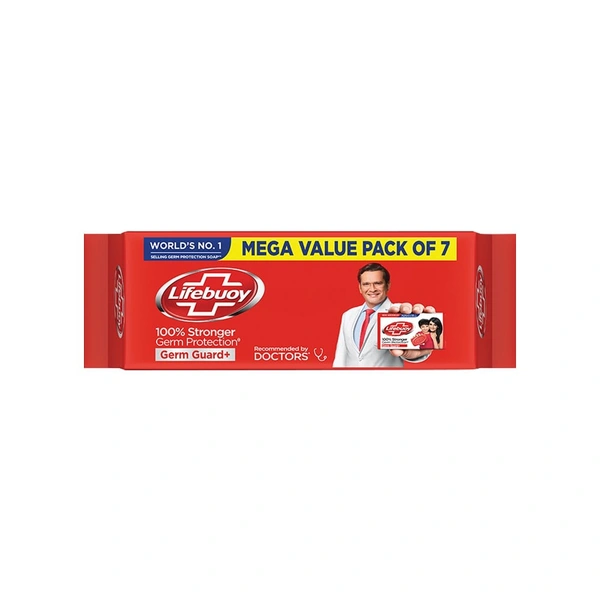 Lifebuoy 125gm (Pack Of 7 Pcs) - PACK OF 1 SET