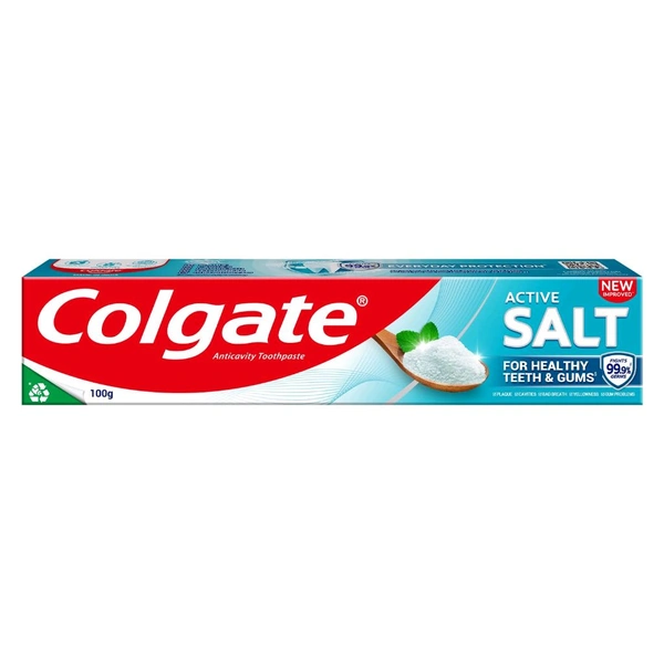 COLGATE ACTIVE  SALT 150GM - 105/-, 05/24