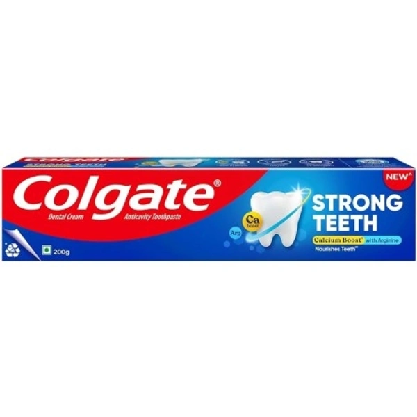 Colgate Strong Teeth 200gm (NEW MRP)