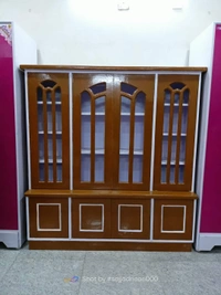 Plyboard Showcase Golden brow Color  - Brown, Standard