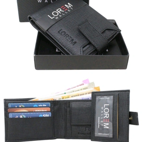Mens Wallet Artificial Leather