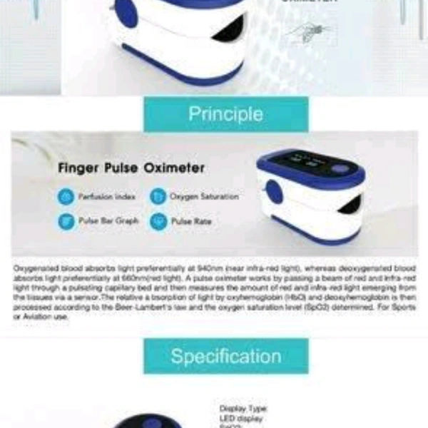 Pulse Oxy Meter 26158237