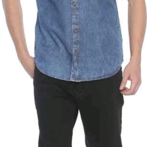 Men Denim Shirt 13030173 - S