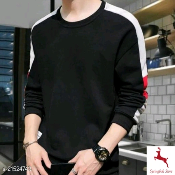 Round Neck Long Sleeve Tshirt 21524743 - M