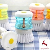 Cleaning Brush With Soap Dispenser
