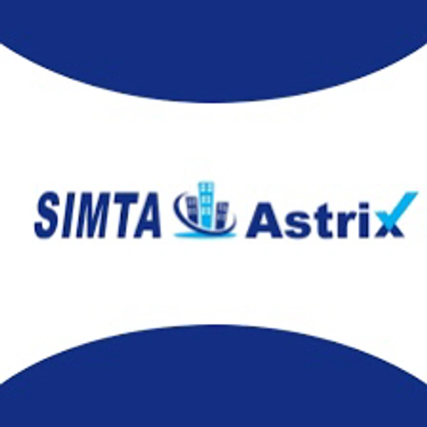 SIMTA ASTRIX  UPVC 2 TRACK 2 PANNEL (SIMTA ASTRIX) - 60 SERIES, White
