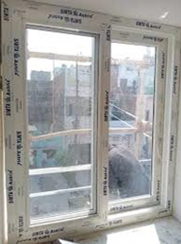 SIMTA ASTRIX  UPVC 2 TRACK 2 PANNEL (SIMTA ASTRIX) - 60 SERIES, White