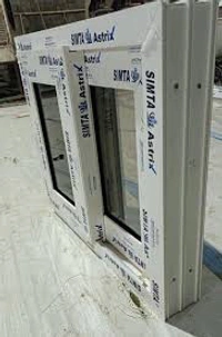 SIMTA ASTRIX  UPVC 2 TRACK 2 PANNEL (SIMTA ASTRIX) - 60 SERIES, White