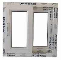 SIMTA ASTRIX  UPVC 2 TRACK 2 PANNEL (SIMTA ASTRIX) - 60 SERIES, White