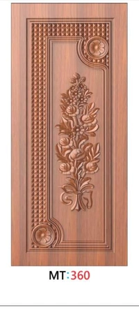 TEAK WOOD 1ST QUALITY 3D CURVING DOOR 1ST QUALITY