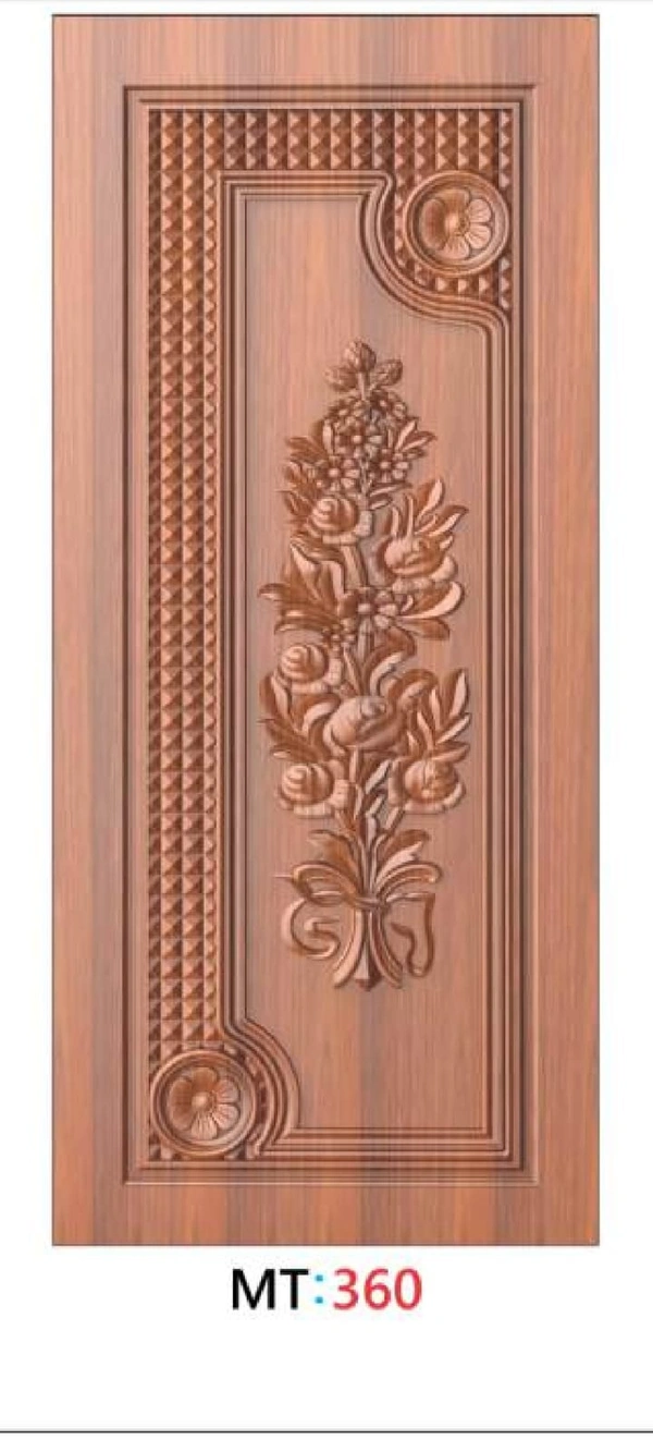 TEAK WOOD 1ST QUALITY 3D CURVING DOOR 1ST QUALITY