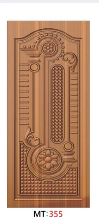 TEAK WOOD 1ST QUALITY 3D CURVING DOOR 1ST QUALITY