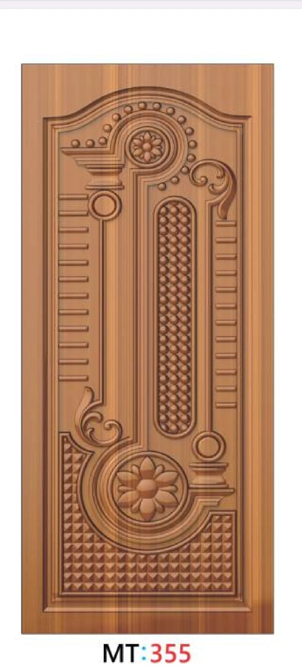 TEAK WOOD 1ST QUALITY 3D CURVING DOOR 1ST QUALITY