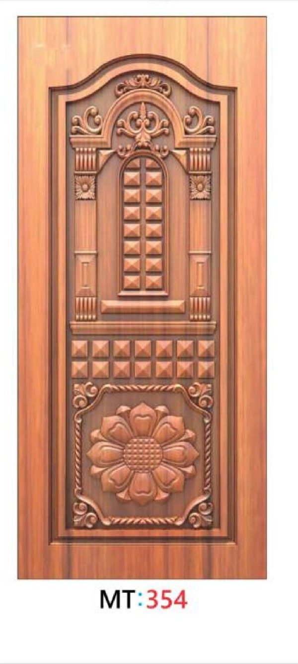 TEAK WOOD 1ST QUALITY 3D CURVING DOOR 1ST QUALITY